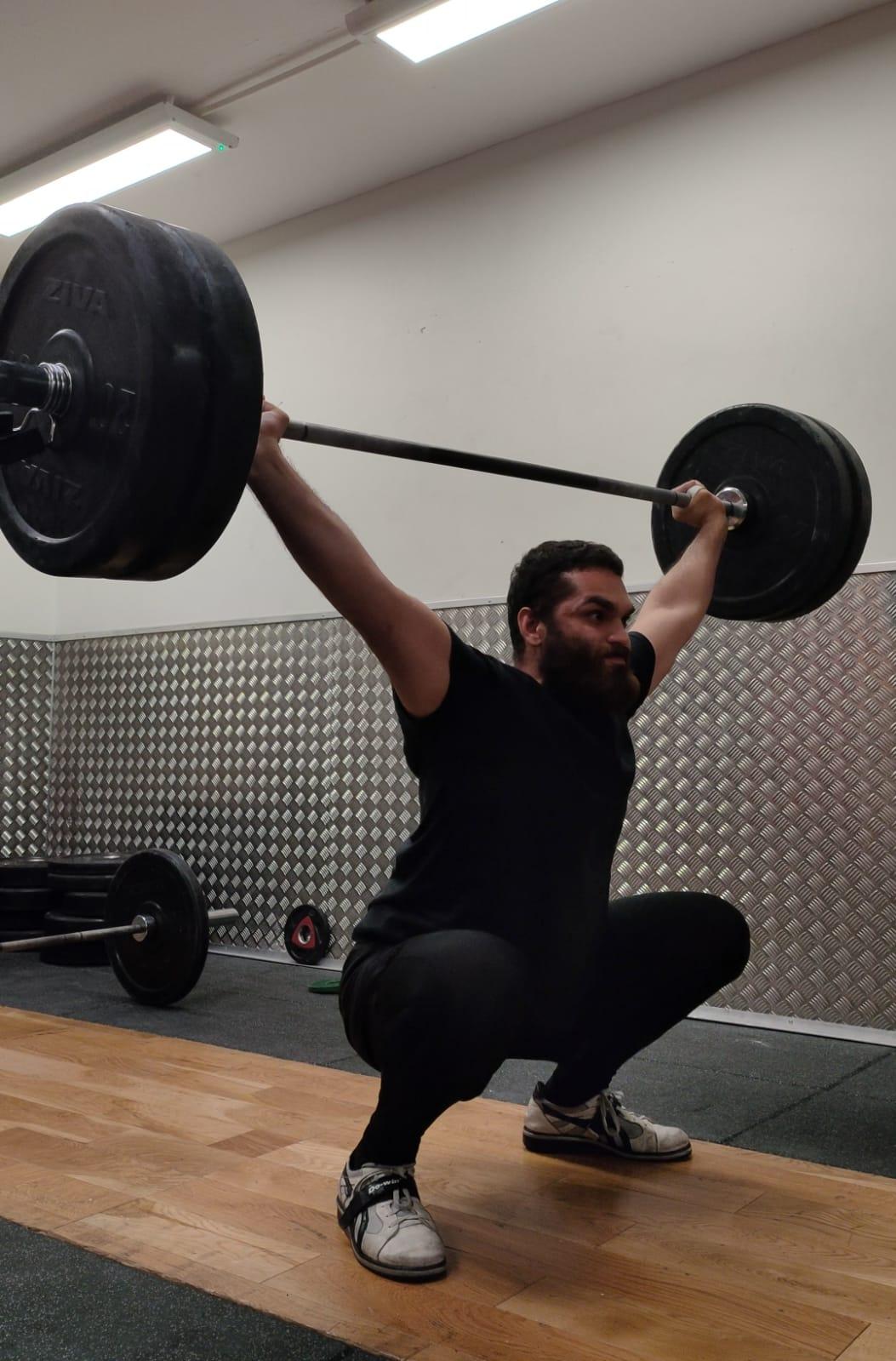 man working out